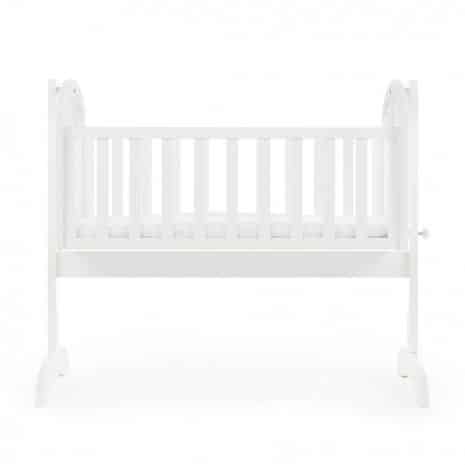 White sale rocking crib