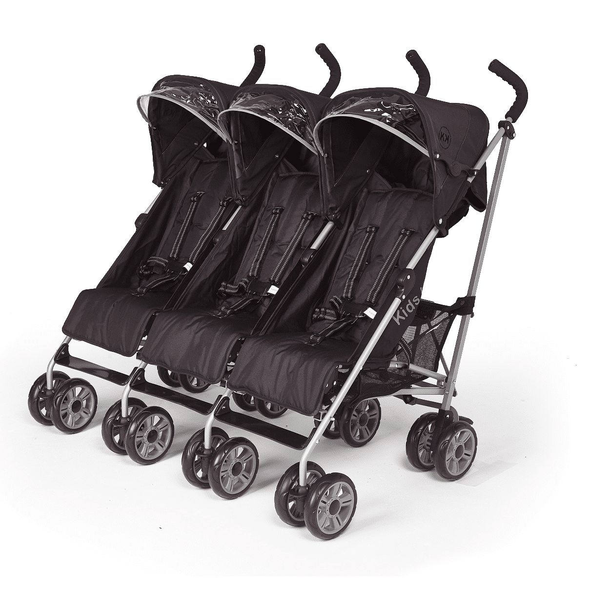 Triple stroller best sale car seat compatible