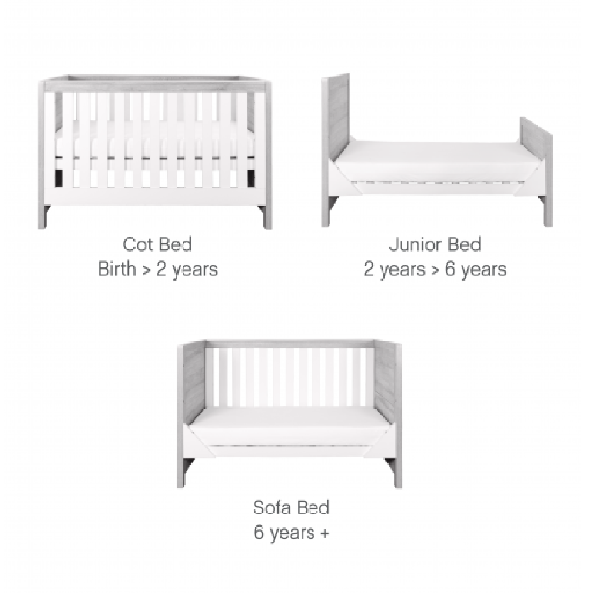 Modensa discount cot bed