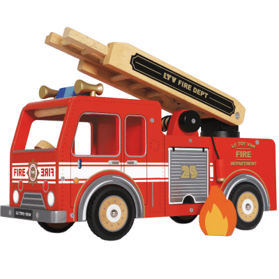 Wooden fire sales engine ride on