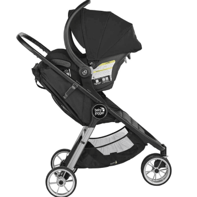 Baby jogging stroller hot sale with car seat