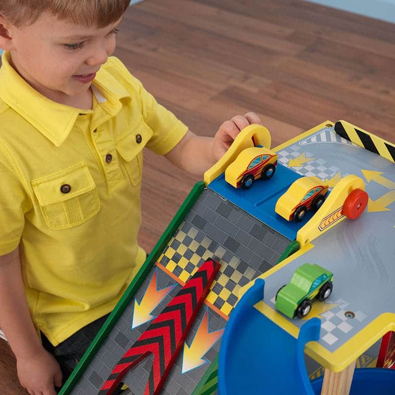 Kidkraft mega ramp clearance racing set