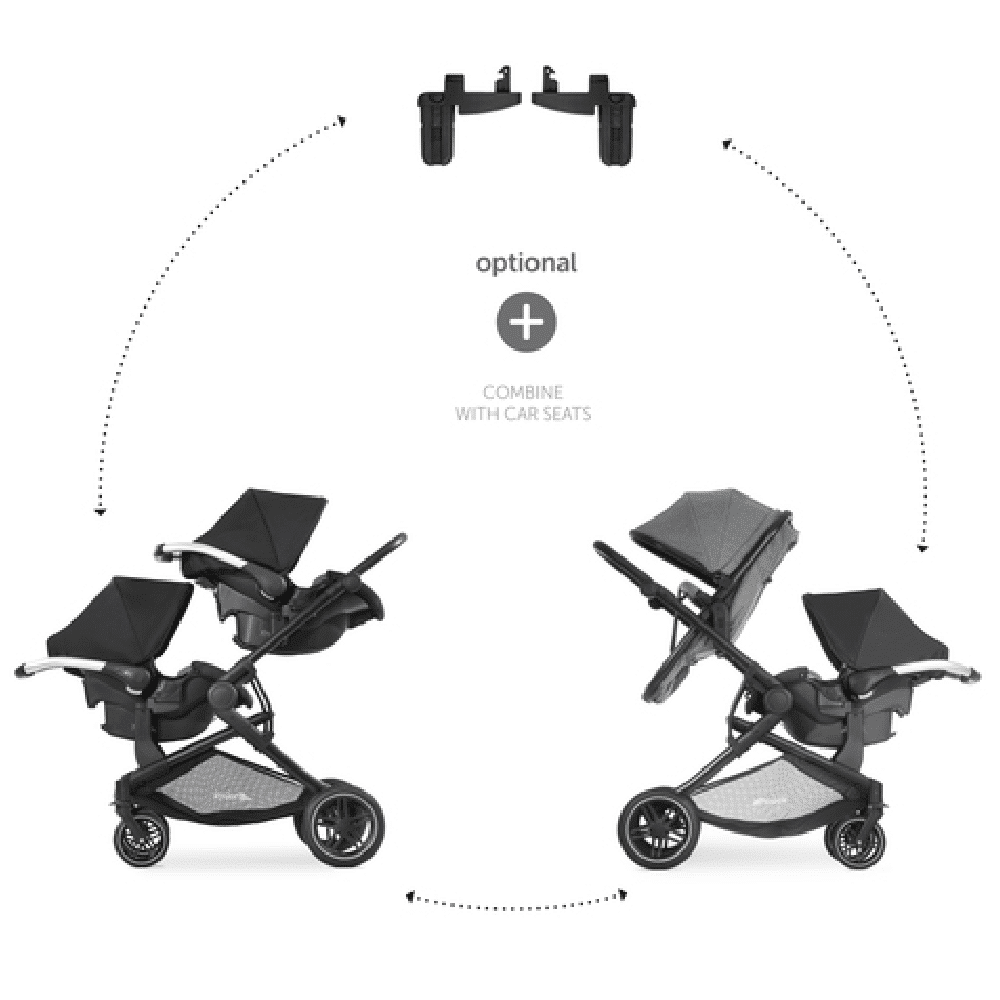 Doona car 2024 seat twins