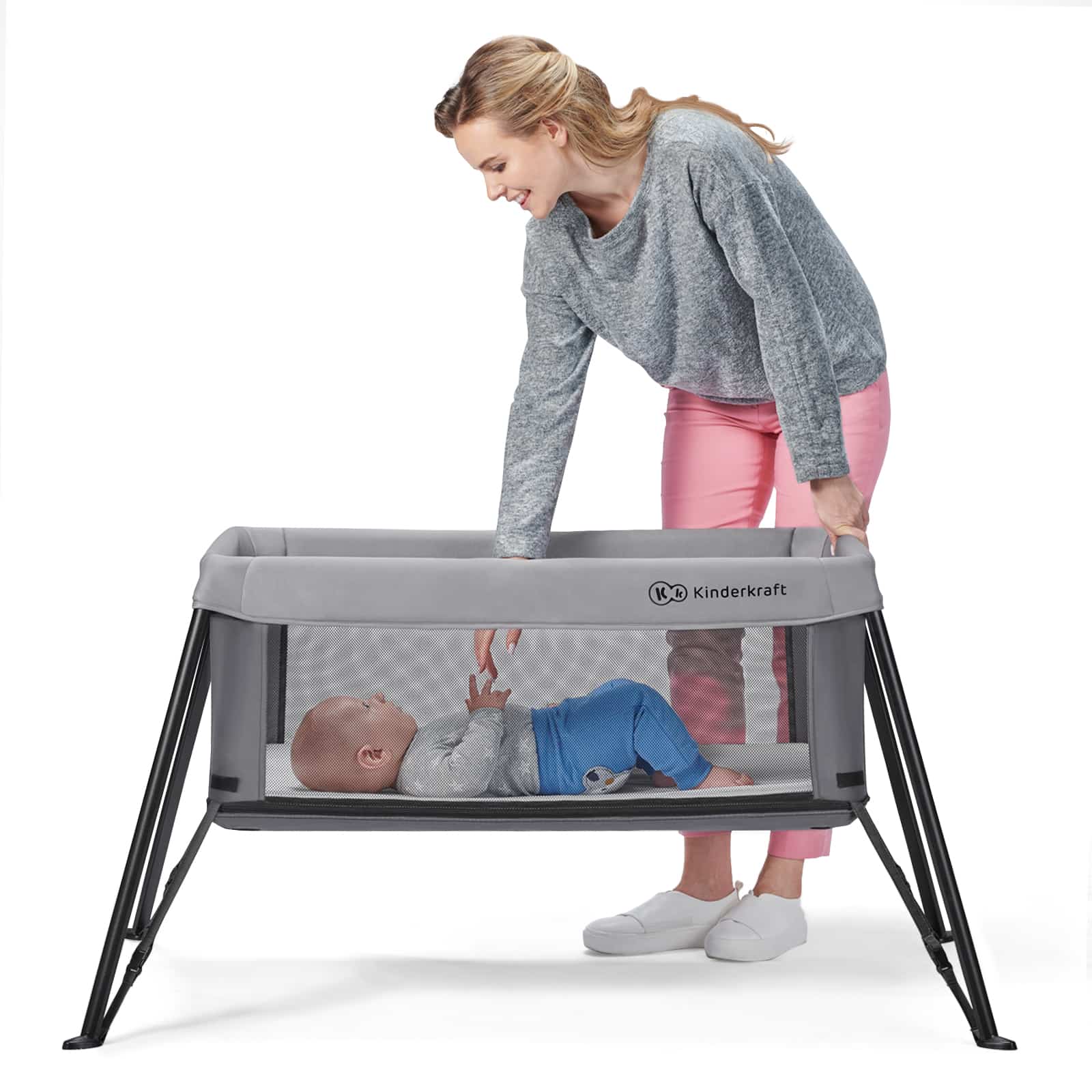 Kinderkraft two in cheap one baby cot