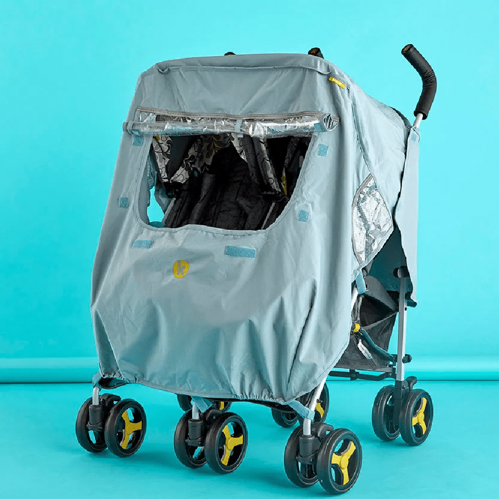 Baby jogger city tour 2 double hot sale rain cover