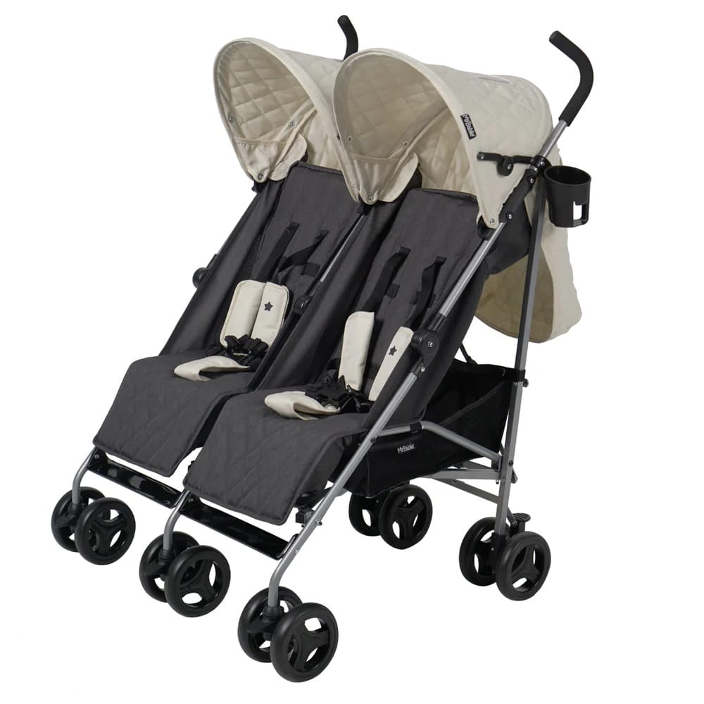 Double umbrella sale stroller in store