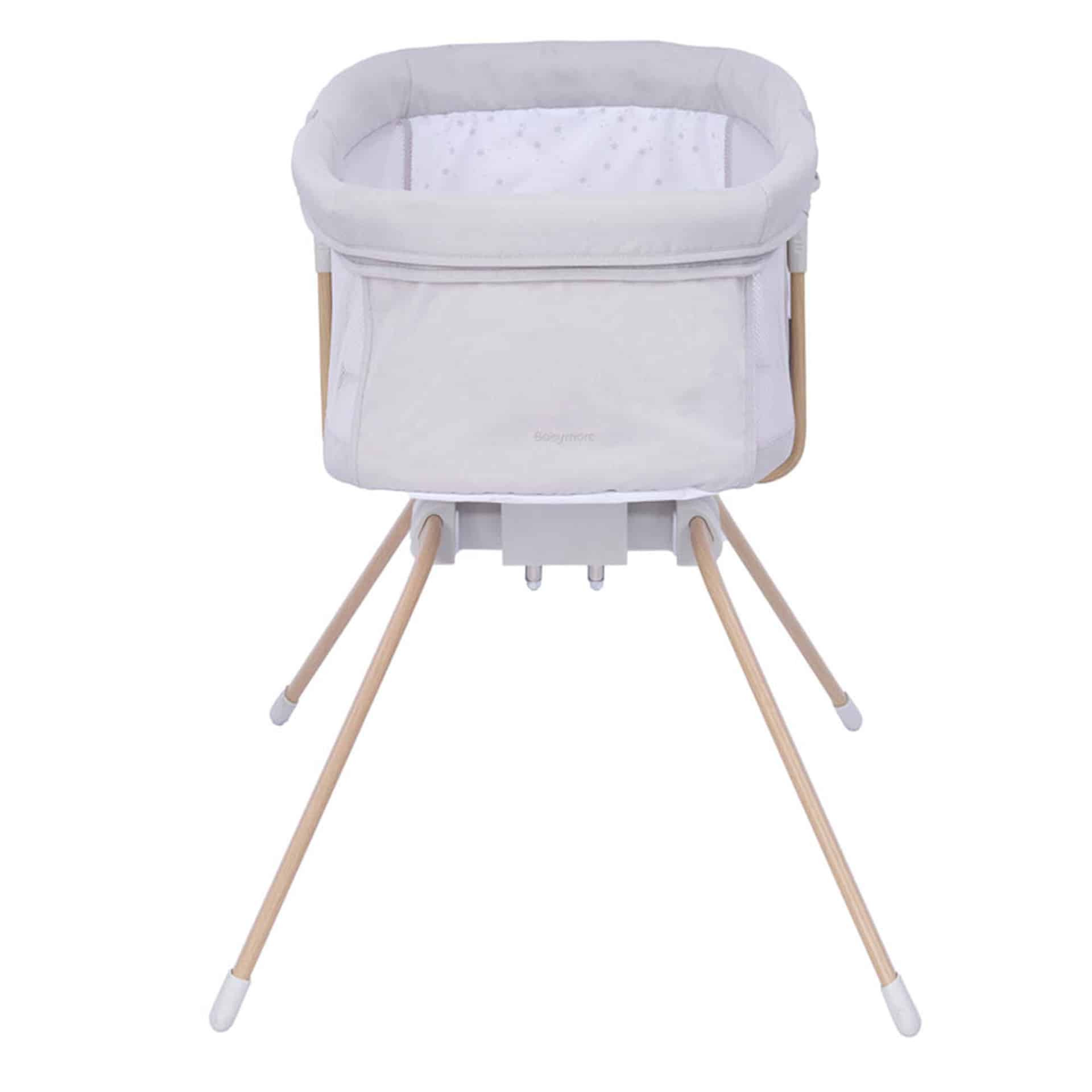 Light grey deals baby crib