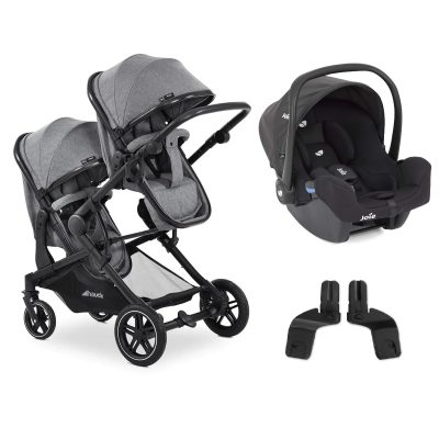 Double stroller for hot sale britax car seat