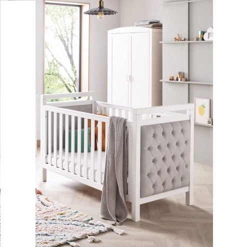 Baby cot bed store and wardrobe set