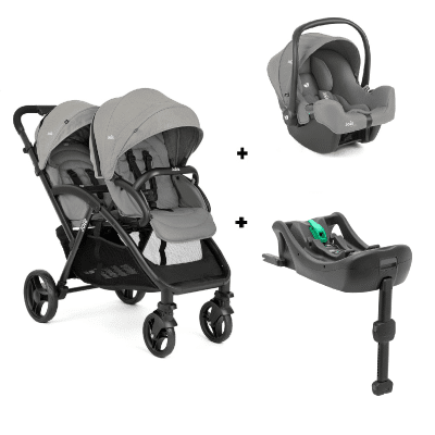 Joie double pram store evalite