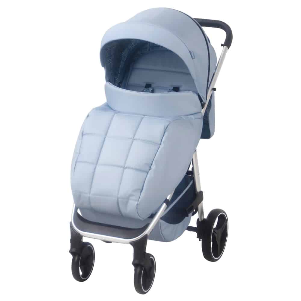 My babiie stroller store blue and white