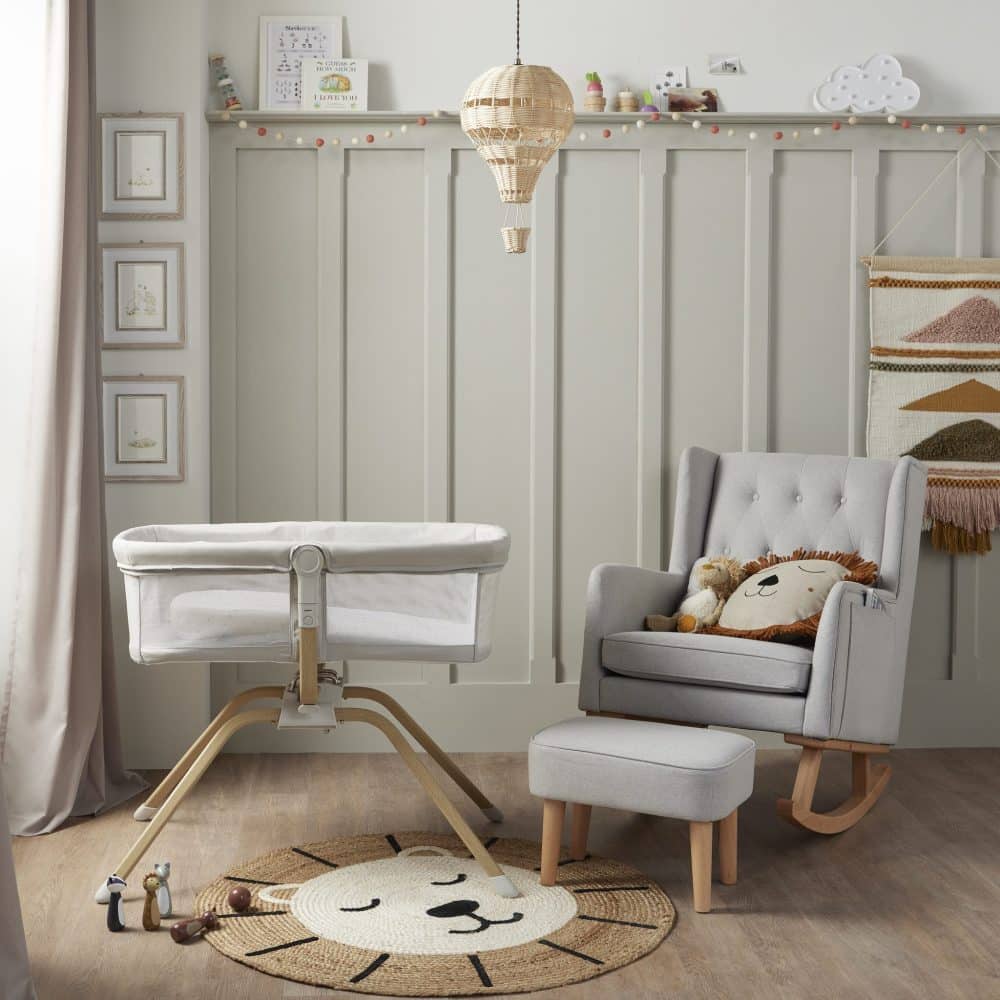 Babymore Lux Nursing Chair with Stool